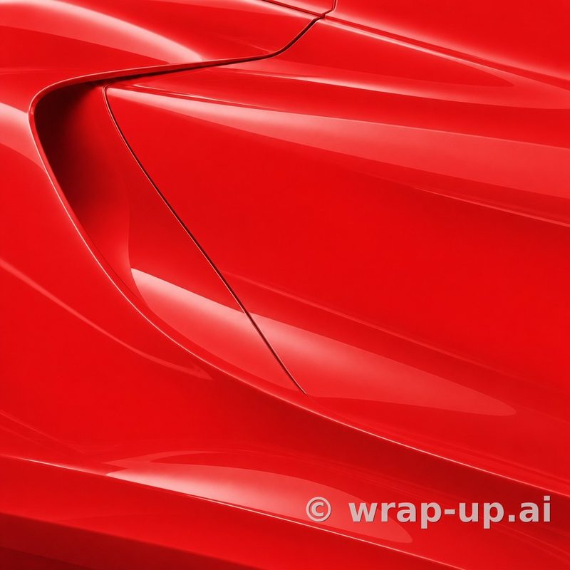 Avery SW900 427 Soft Red vinyl wrap color sample