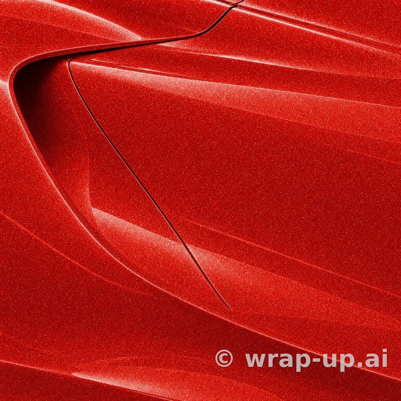 Avery SW900 426 Red vinyl wrap color sample