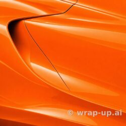 Avery SW900 373 Orange vinyl wrap color sample