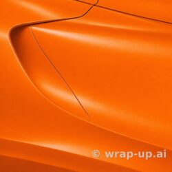 Avery SW900 321 Orange vinyl wrap color sample