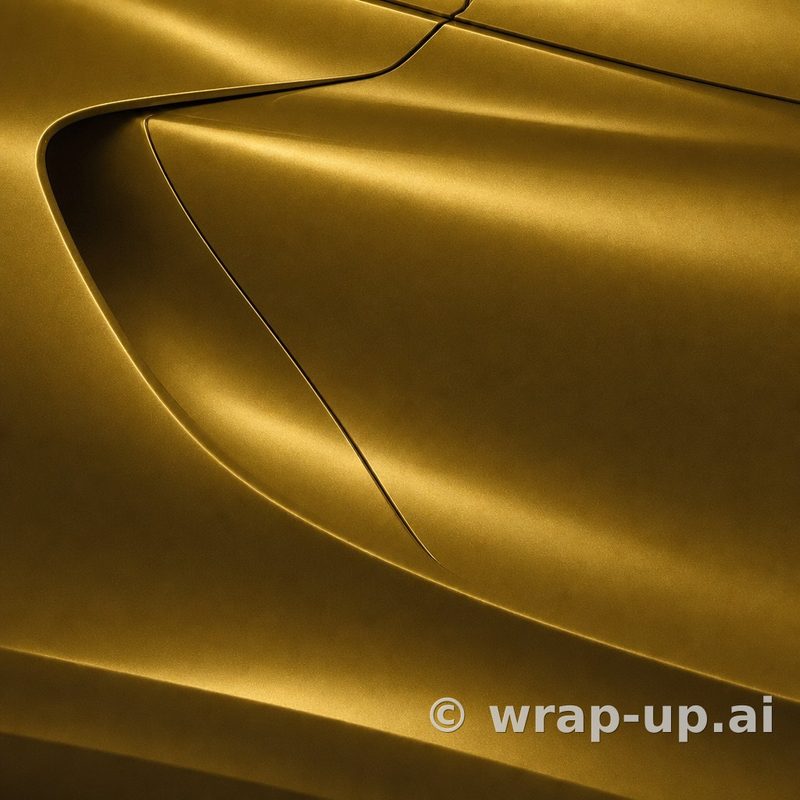 Avery SW900 260 Metallic Safari Gold vinyl wrap color sample