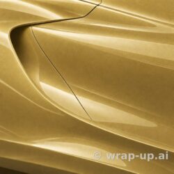 Avery SW900 215 Metallic Gold vinyl wrap color sample