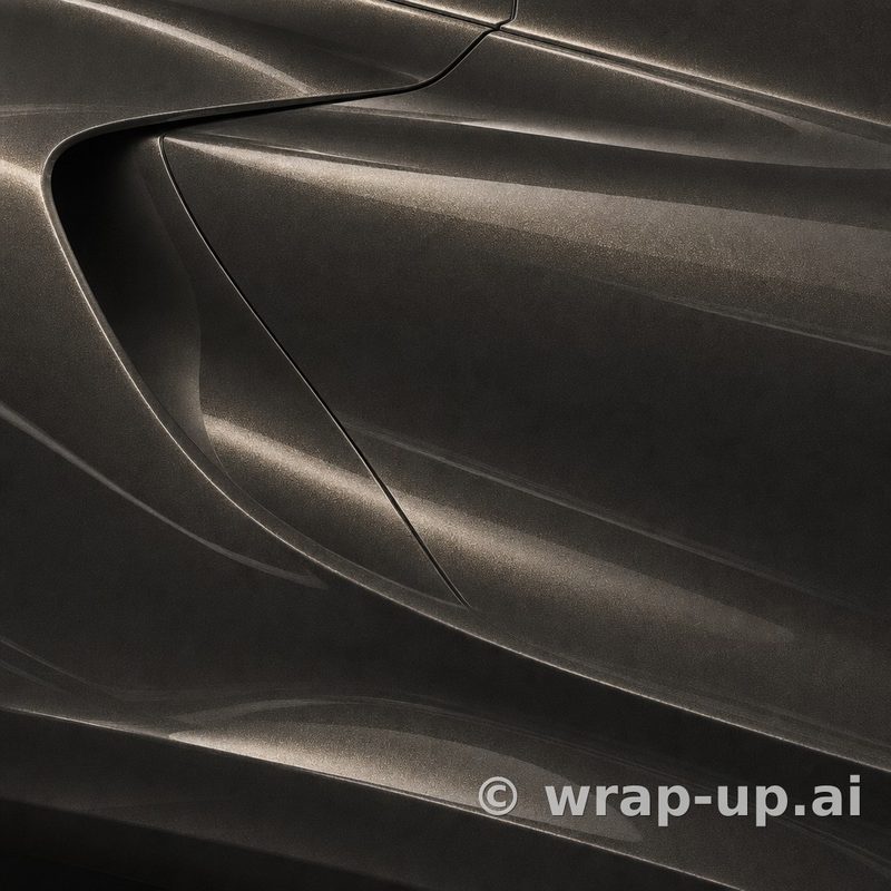 Avery SW900 199 Metallic Eclipse vinyl wrap color sample