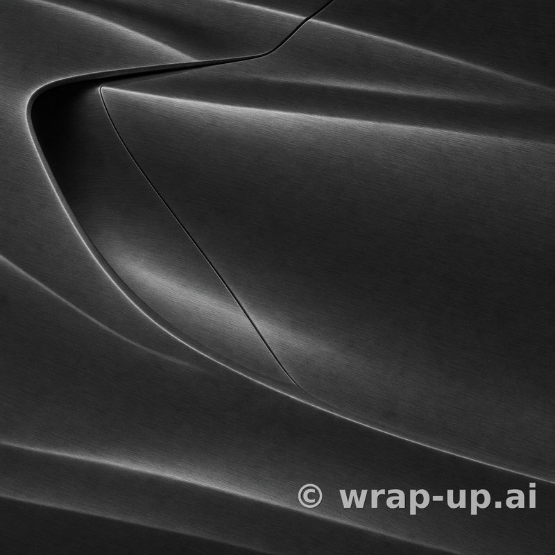 Avery SW900 193 Brushed Black vinyl wrap color sample