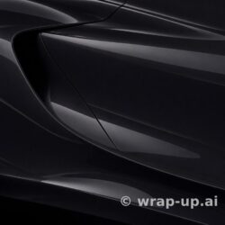 Avery SW900 190 Black vinyl wrap color sample