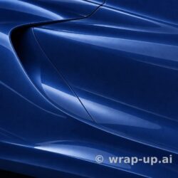 Avery SW900 653 Metallic Dark Blue vinyl wrap color sample