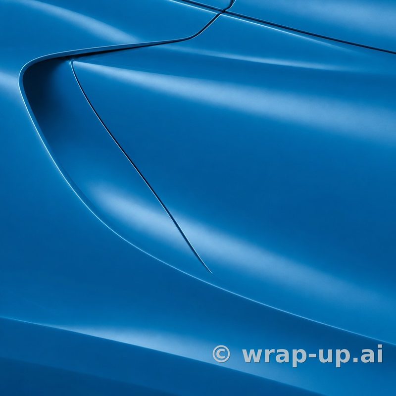 Avery SW900 633 Light Blue vinyl wrap color sample