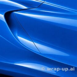 Avery SW900 667 Intense Blue vinyl wrap color sample