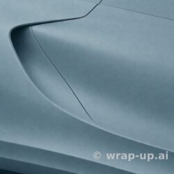 Avery SW900 643 Metallic Frosty Blue vinyl wrap color sample