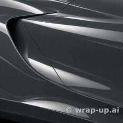 Inozetek PPF DPPF706 Shadow Green colored paint protection film sample