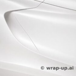 Inozetek PPF DPPF807 Satin White colored paint protection film sample