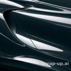 Inozetek PPF DPPFF902 metallic emerald green colored paint protection film sample