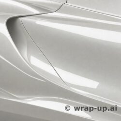 Inozetek PPF DPPF903 Moon White Pearl colored paint protection film sample