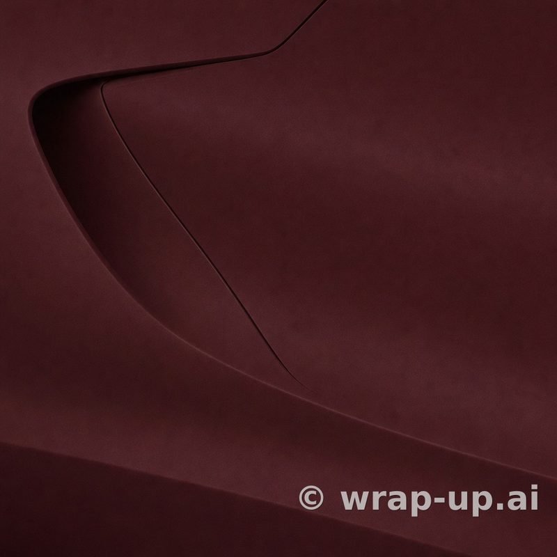 KPMF K75801 Mythos Red vinyl wrap color sample