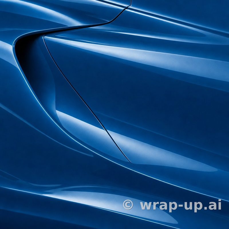 KPMF K75455 Gloss Metro Dynamic Teal vinyl wrap color sample