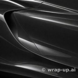 KPMF K75422 Gloss Metro Wet Black Pearl vinyl wrap color sample