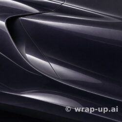 KPMF K75459 Hypnotic Black Violet vinyl wrap color sample