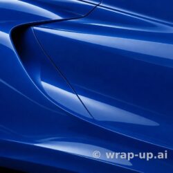 KPMF K75405 Indulgent Blue vinyl wrap color sample