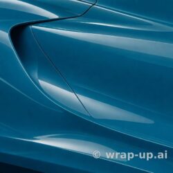 KPMF K75453 Metro Blue Glauco vinyl wrap color sample