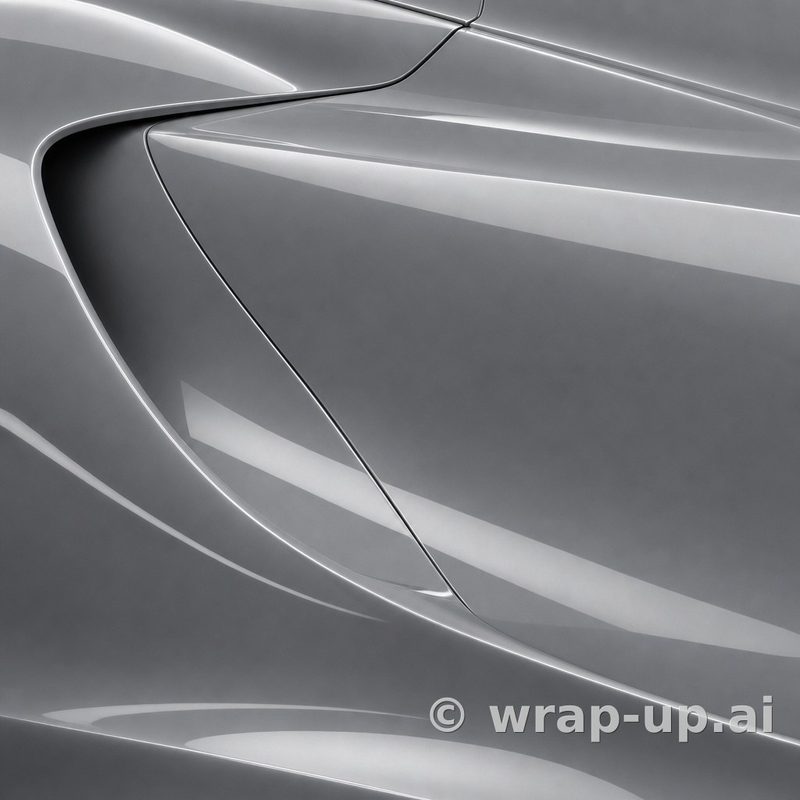 KPMF K75412 Metro Ceramic Matrix Grey vinyl wrap color sample