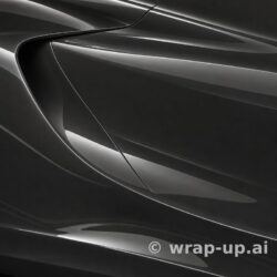 KPMF K75443 Perfect Black vinyl wrap color sample