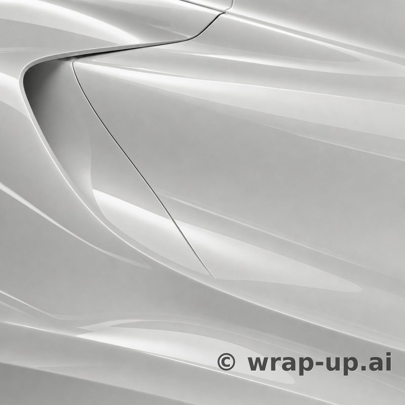 KPMF K75444 Perfect White vinyl wrap color sample