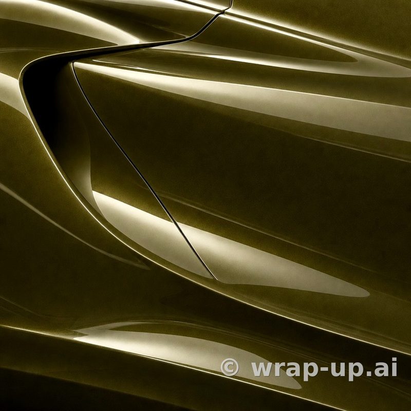 KPMF K75439 Verde Solaris vinyl wrap color sample