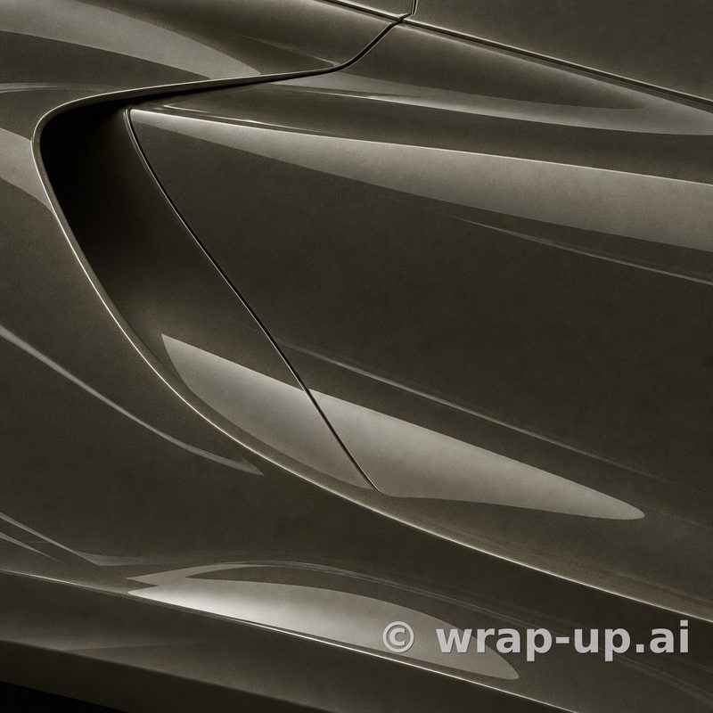 KPMF K75477 Zenith Gray vinyl wrap color sample