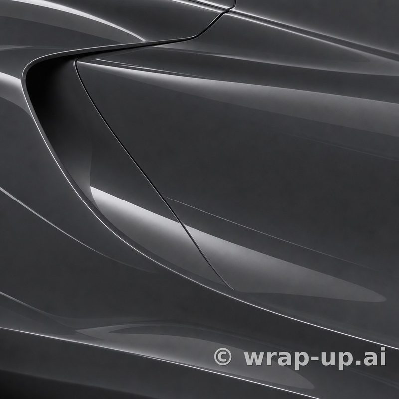 KPMF K75415 Ominous Grey vinyl wrap color sample