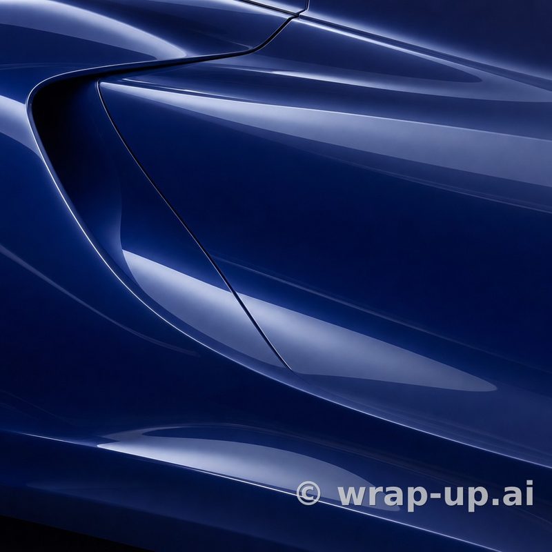 KPMF K75452 Opulent Indigo vinyl wrap color sample
