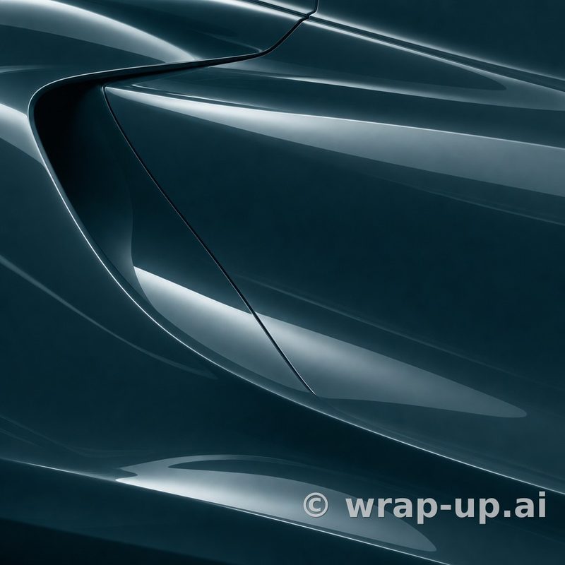 KPMF K75413 Tidal Teal vinyl wrap color sample