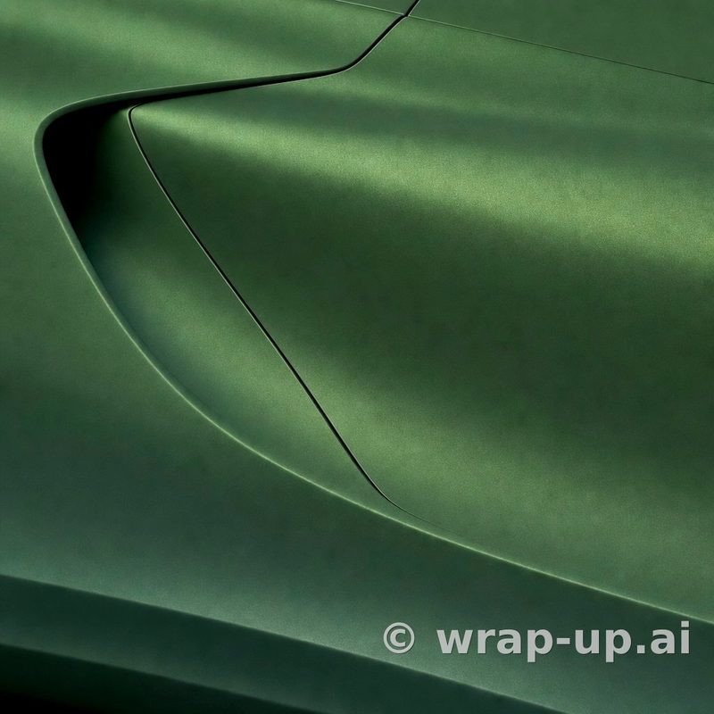 KPMF K75509 Arctic Borealis vinyl wrap color sample