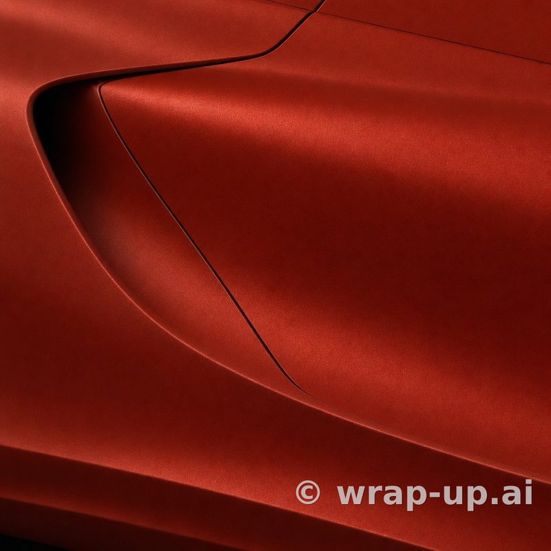 KPMF K75554 Autumn Fire vinyl wrap color sample