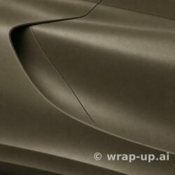 KPMF K75516 Matte Dune Metallic vinyl wrap color sample