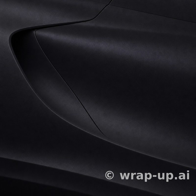 KPMF K75570 Frozen midnight purple vinyl wrap color sample
