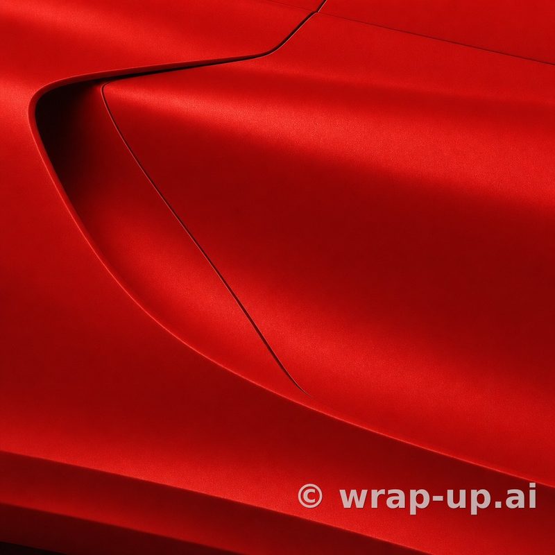 KPMF K75502 Iced Orange Titanium vinyl wrap color sample