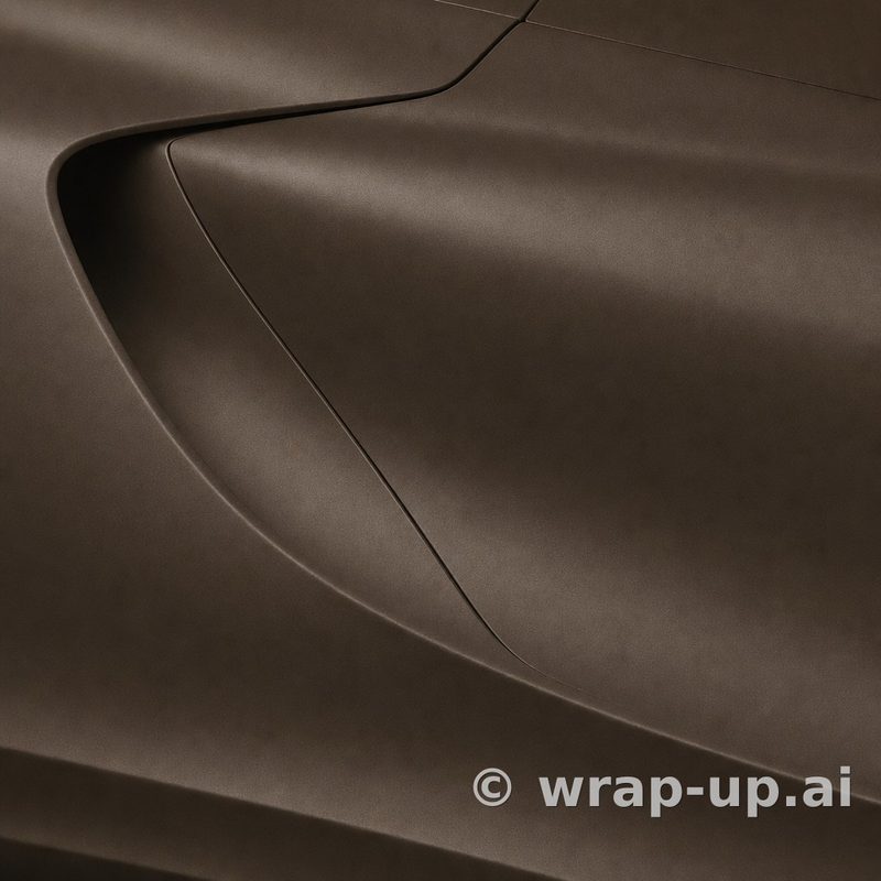 KPMF K75543 Java Brown vinyl wrap color sample