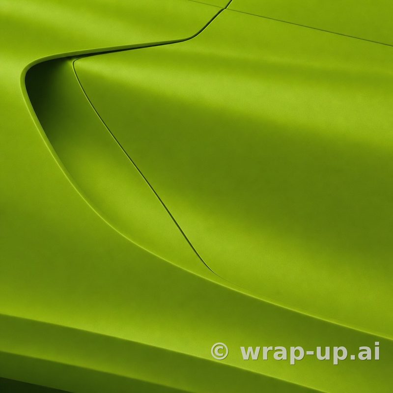 KPMF K75503 Metro Dynamic Lime vinyl wrap color sample