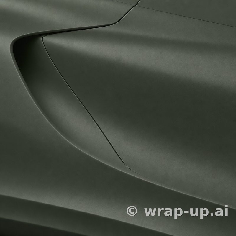 KPMF K75559 Metro Military Green vinyl wrap color sample