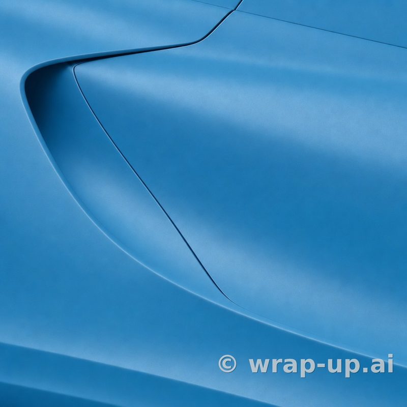 KPMF K75510 Metro Rugrat Blue vinyl wrap color sample