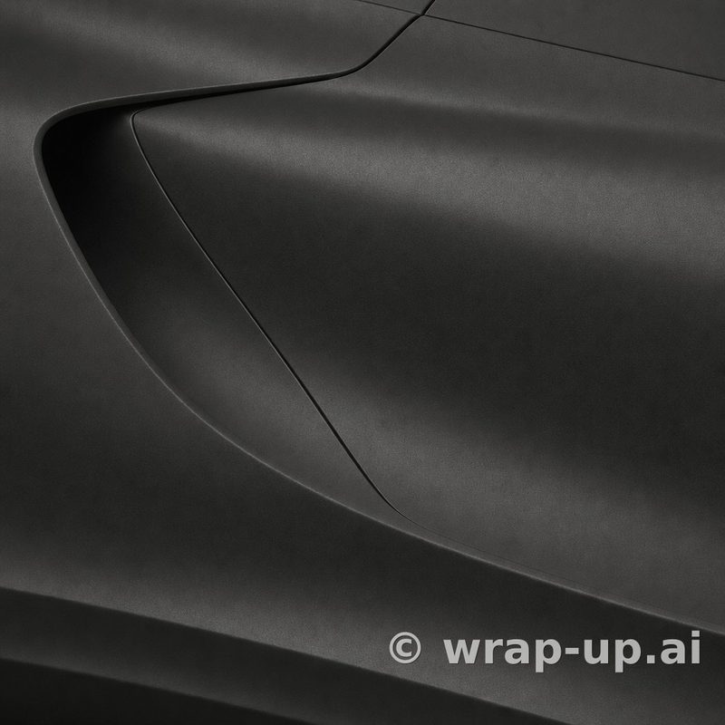 KPMF K75553 Metro Stealth Nero vinyl wrap color sample