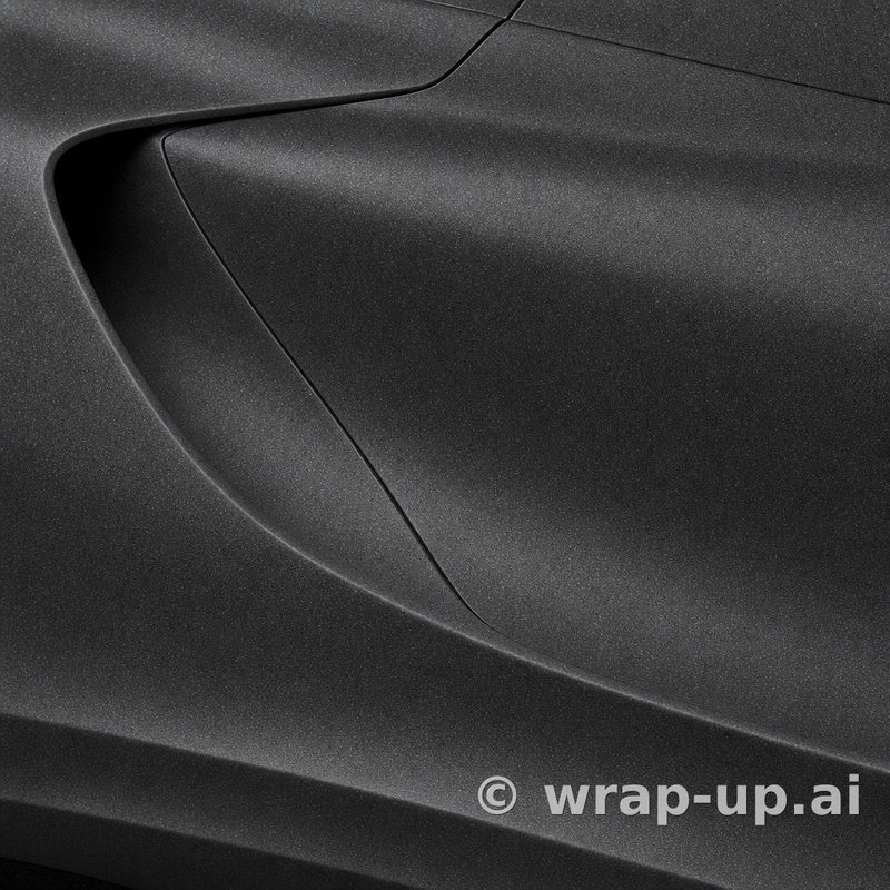 KPMF K75571 Morpheus Black vinyl wrap color sample