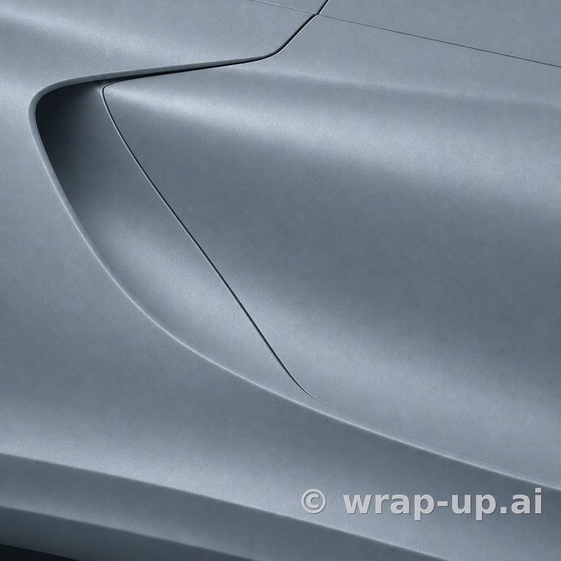 KPMF K75514 Sterling Blue vinyl wrap color sample