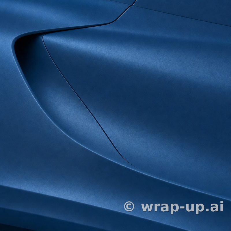 KPMF K75544 Trenton Blue vinyl wrap color sample