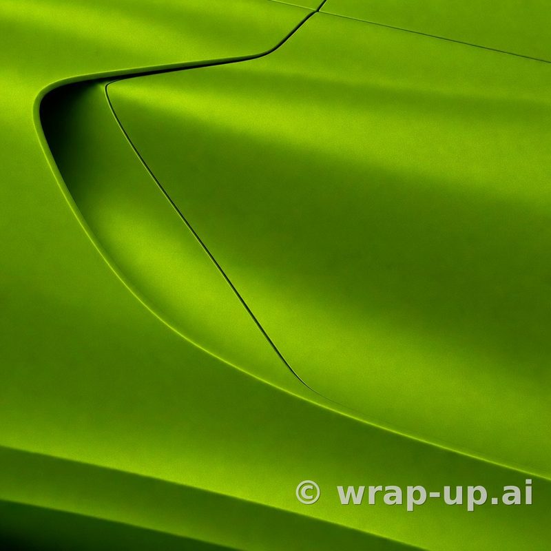 KPMF K75542 Viper Green vinyl wrap color sample