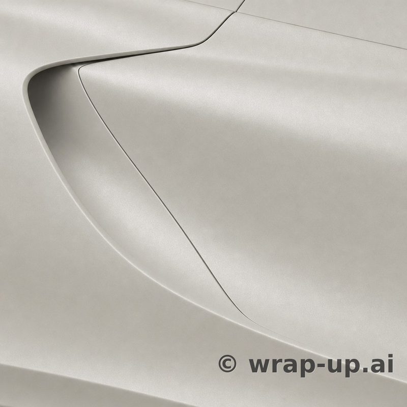 KPMF K75584 blue white pearlescent vinyl wrap color sample