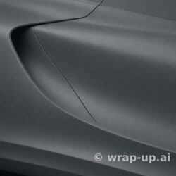 KPMF K89015 Matte dark grey vinyl wrap color sample