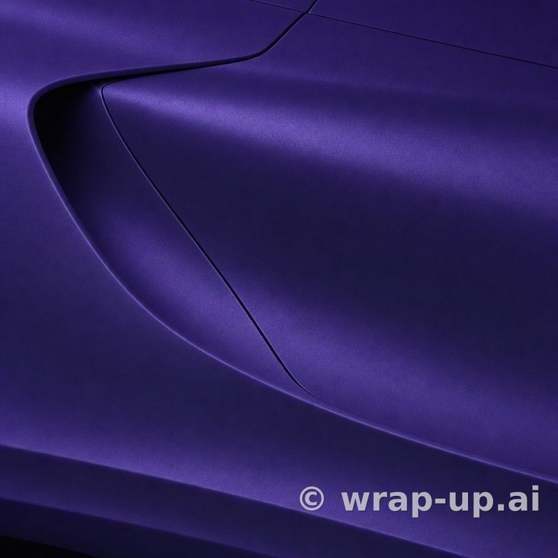 KPMF K75568 iced amethyst titanium vinyl wrap color sample