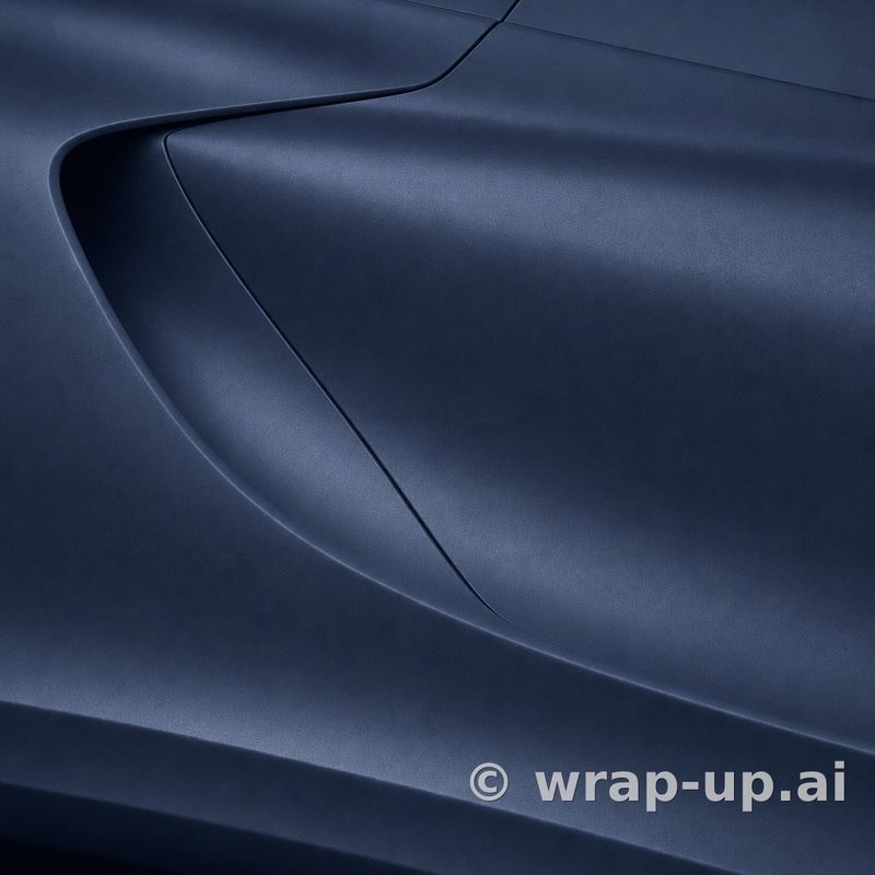 KPMF K75562 sinister blue vinyl wrap color sample