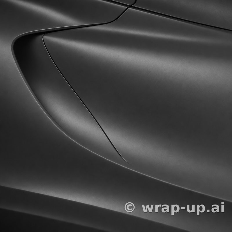KPMF K75547 Perfect Black vinyl wrap color sample
